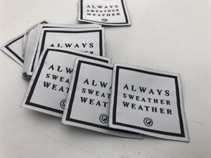 Symærke - always sweather weather, 4 stk